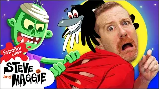 La espeluznante casa encantada de Halloween + MÁS con Steve y Maggie Español Latino