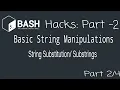 Bash Hacks 2 Basic Manipulation Techniques Substitutions