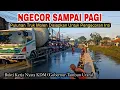 Download Lagu LANJUTAN PENGECORAN RIGID/INTI JALAN GABUS RAYA❗️PULUHAN TRUK MOLEN DISIAPKAN COR SAMPAI PAGI