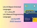 Object-Oriented Programming Languages Chapter 1 Visual Basic Programming BS BSc ADP part 1