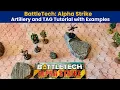 BattleTech Alpha Strike Artillery Tutorial ART and TAG Special Abilities Rules and Examples