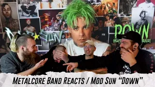Download Metalcore Band Reacts | Mod Sun - 'Down' (feat. Travis Barker) MP3