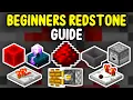 The ONLY REDSTONE GUIDE You Need Minecraft Bedrock 1 1