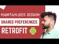 Retrofit User Session management in Android studio