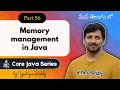 Memory Management in Java in Telugu Heap Stack Memory Explained Core Java
