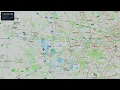 Heathrow LIve arrival and departures map LIVE