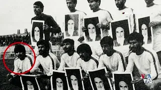 احمد خبیری  فوتبالیستی که تصویر خمینی را در دست نگرفت دندنها