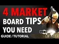 4 must know GIL TRICKS about the FFXIV MARKETBOARD Guide