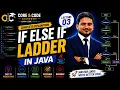 If Else If Ladder in Java Java Tutorial in Hindi Lecture 3 Complete Explanation