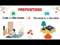 Learn Prepositions in English Fast Daily Speaking Practice