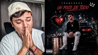 El mejor CORRIDO! FRANCO 502 - SUEÑOS EN UN MOCHILA / VIDEO REACCIÓN / ALBUN DE TODO UN POCO