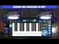 Lagu Telolet Basuri Ska Paradise 36 Not Versi Pianika || Basuri Pianika
