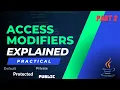 Understanding Java Access Modifiers Public Private Protected Default Part 2