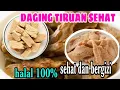 CARA MEMBUAT DAGING TIRUAN NABATI || DAGING VEGETARIAN SEHAT DAN BERGIZI
