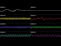 [SNES] Secret of Mana: Danger - Oscilloscope View