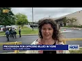 Procession For Officers Killed in York PA