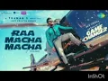Raa Macha Macha-Full Lyrical ।Game Changer। Singer Nakash Aziz#Tamil songs ❤️
