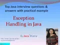 Exception Handling In Java Checked and Unchecked Exception Custom Exception Class in java