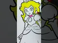 Princess Peach Coloring Page