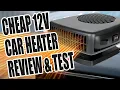 Best Cheap 12V Car Heater Review Does This Car Defroster Really Work Budget Car Heater Test