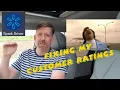 Customer service ratings
