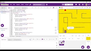 Game development with PICTOBLOX using Python
