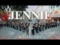 [60 DANCERS | KPOP IN PUBLIC] JENNIE MMA 2025 | Dance Cover by C.A.C from VietNam
