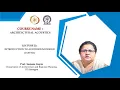Lecture 22 Introduction to Auditorium Design
