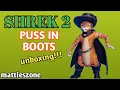 Unboxing Shrek 2 PUSS IN BOOTS ACTION FIGURE HASBRO CHRISTMAS SPECIAL