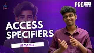 Access Specifiers in Java Explained in Tamil