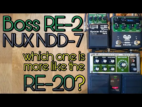 NuX Tape Echo NDD-7 | Delicious Audio