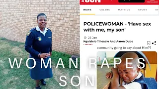 social trends south african police forces 12year old son to have sex with her