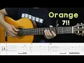 Download Lagu ORANGE - 7!! - Fingerstyle Guitar Tutorial + TAB \u0026 Lyrics