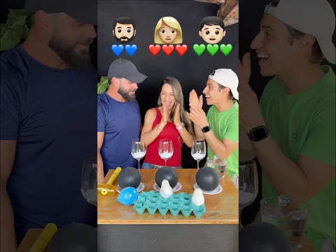 Qual cor vai sair primeiro da brincadeira?!😱 #shorts #challenge