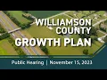 Williamson County Growth Plan - Public Hearing