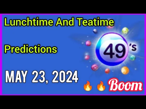 Download MP3 Uk49s Lunchtime Prediction 23 May 2024 | Uk49s Teatime Prediction for Today