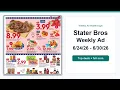 Stater Bros Weekly Ad 26 - 26 Top Deals