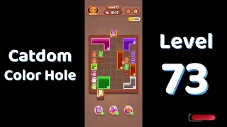 Catdom Color Hole Level 73 Screenshot