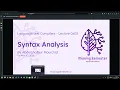 Missing Semester 0x02 Compilers 02 Syntax Analysis