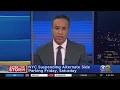NYC Suspends Alternate Side Parking For Snow Removal