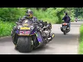 Download Lagu Menyalakan sepeda Batman raksasa asal Indonesia