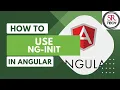 Angular js ng init method