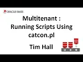 Multitenant Running Scripts Against Multiple Pluggable Databases Using catcon pl