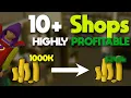 I Bought from the Best Shops in OSRS starting with 1M I made a lot OSRS 2022