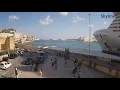 Recorded live footage from Valletta - Malta