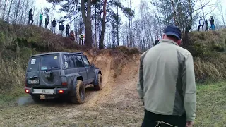 korando 033 Vytas,Trialas-pakatuškė 2serija, 2 kliutis Panevėžys 4x4, 2025m.Naujametinis