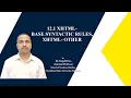 XHTML BASE SYNTACTIC RULES XHTML OTHER Part-1