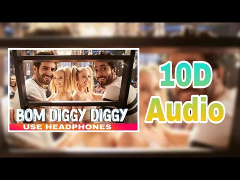 Download MP3 10D Songs | Bom Diggy Diggy | Bass Boosted | Zack Knight | Jasmin Walia | 10D Songs Hindi