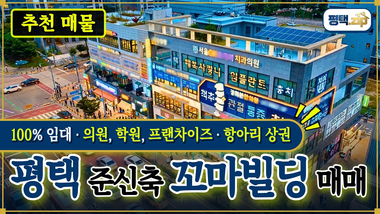[평택시 동삭동 꼬마빌딩 매매] 공실없는 전체 임대 꼬마빌딩 (No.20261) 시네마틱 영상 투어 썸네일