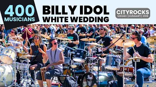 white wedding billy idol 400 musicians cityrocks the biggest rock band in central europe 